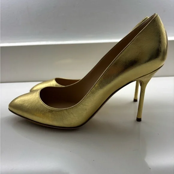 Sergio Rossi Gold pumps - Picture 2 of 7